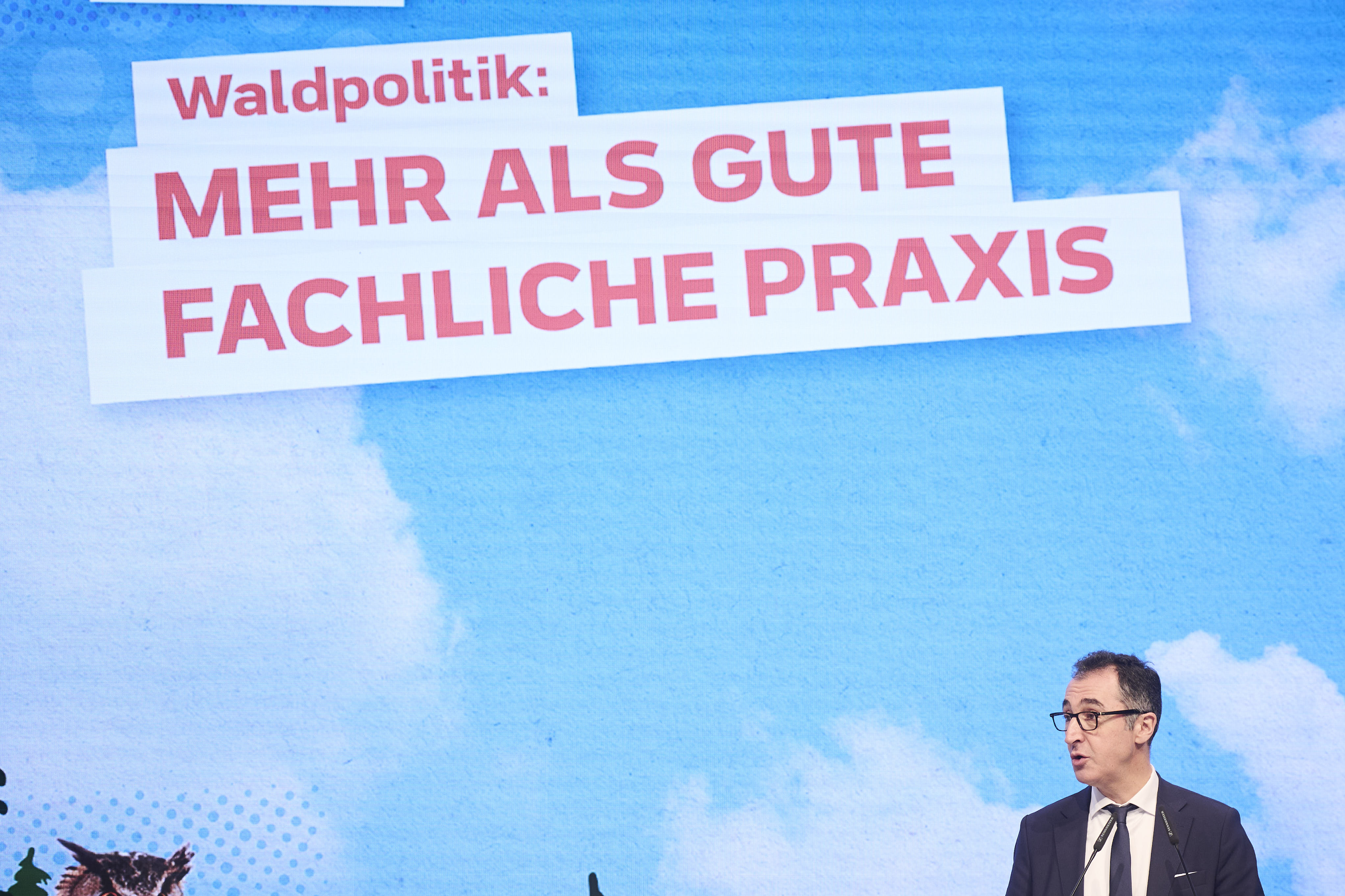 Berlin, Cem Özdemir auf der Internationalen Grünen Woche