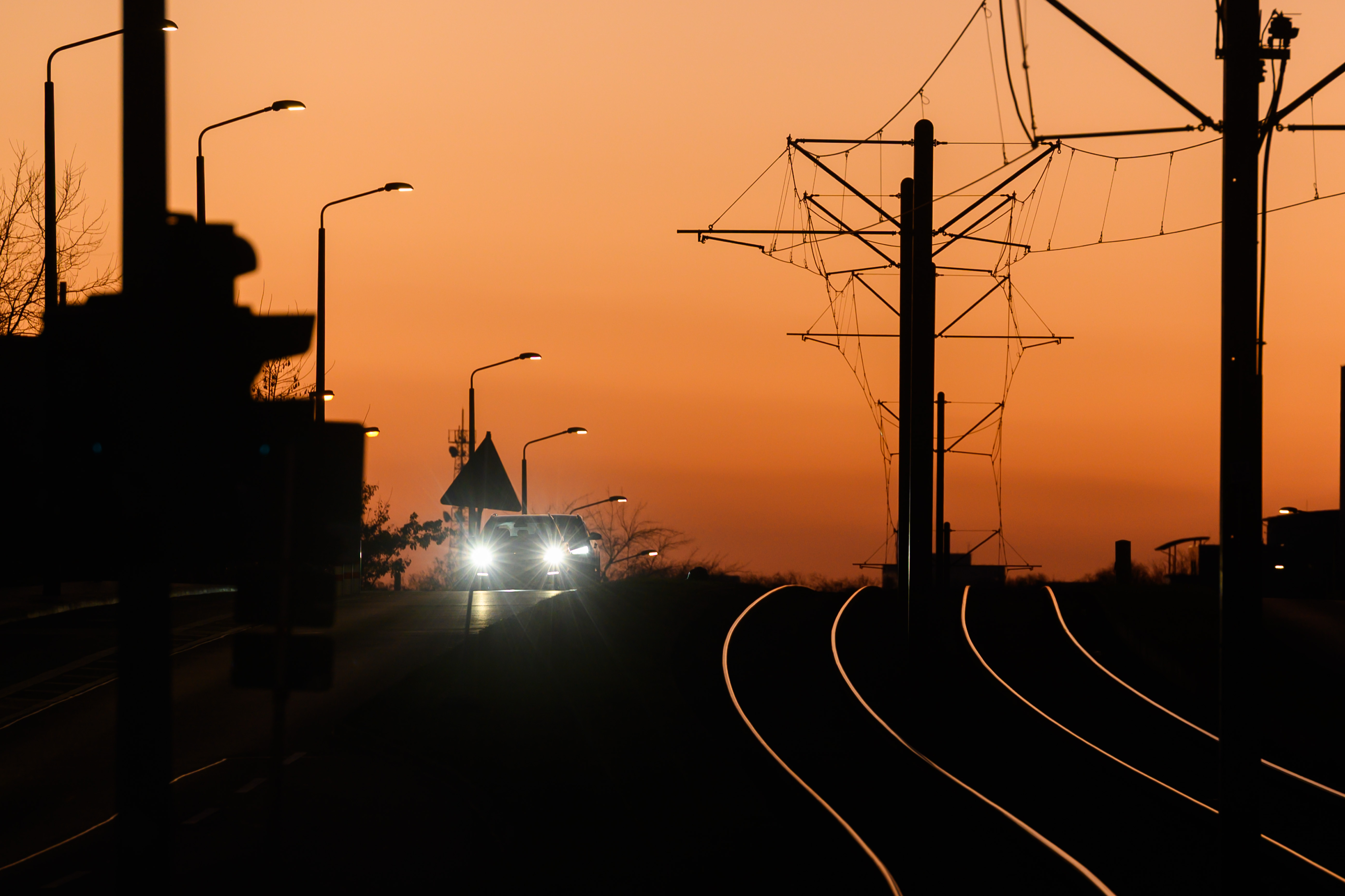 Berlin, Sonnenuntergang