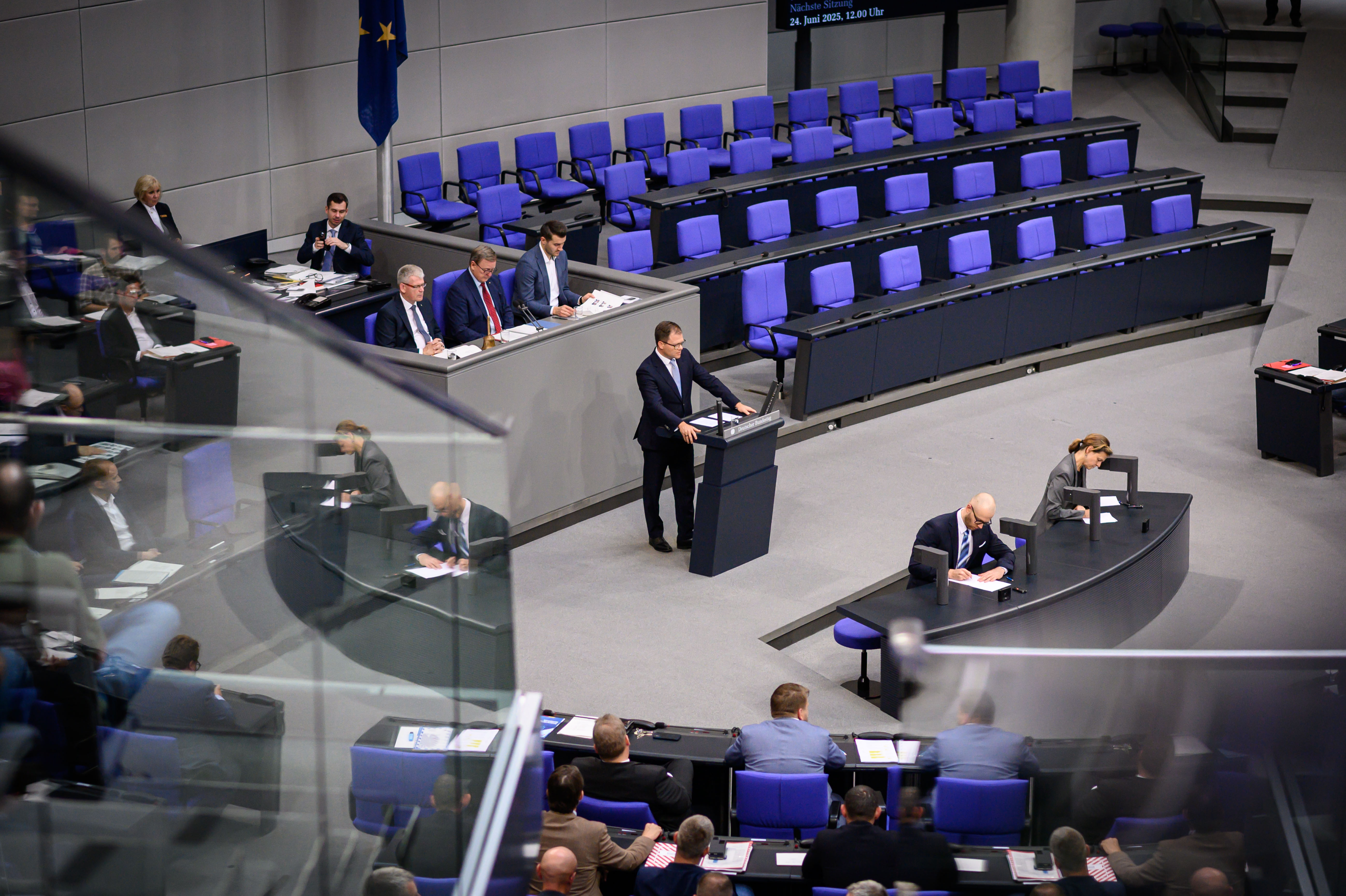 Berlin, Plenarsitzung im Bundestag