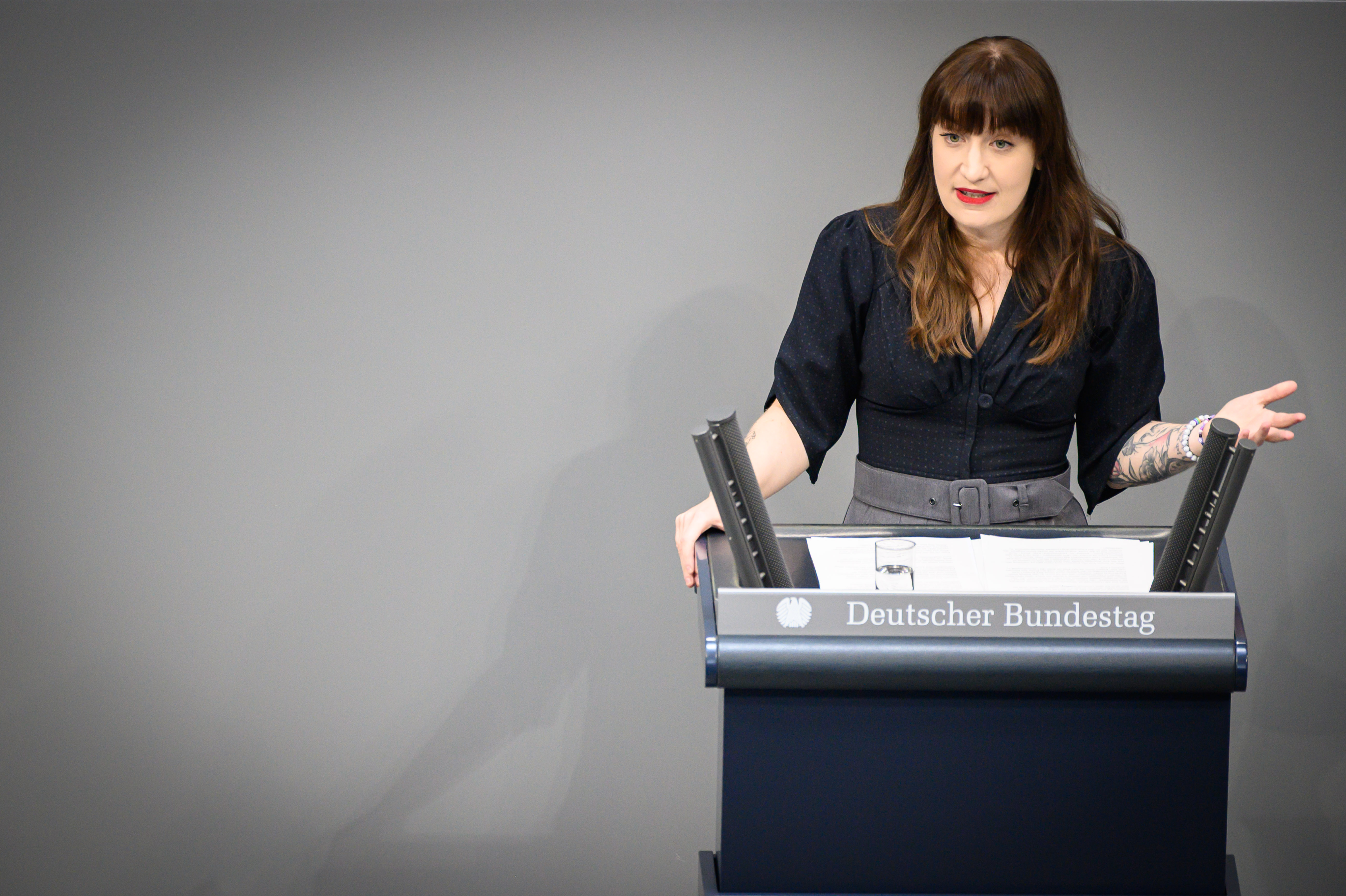 Berlin, Plenarsitzung im Bundestag