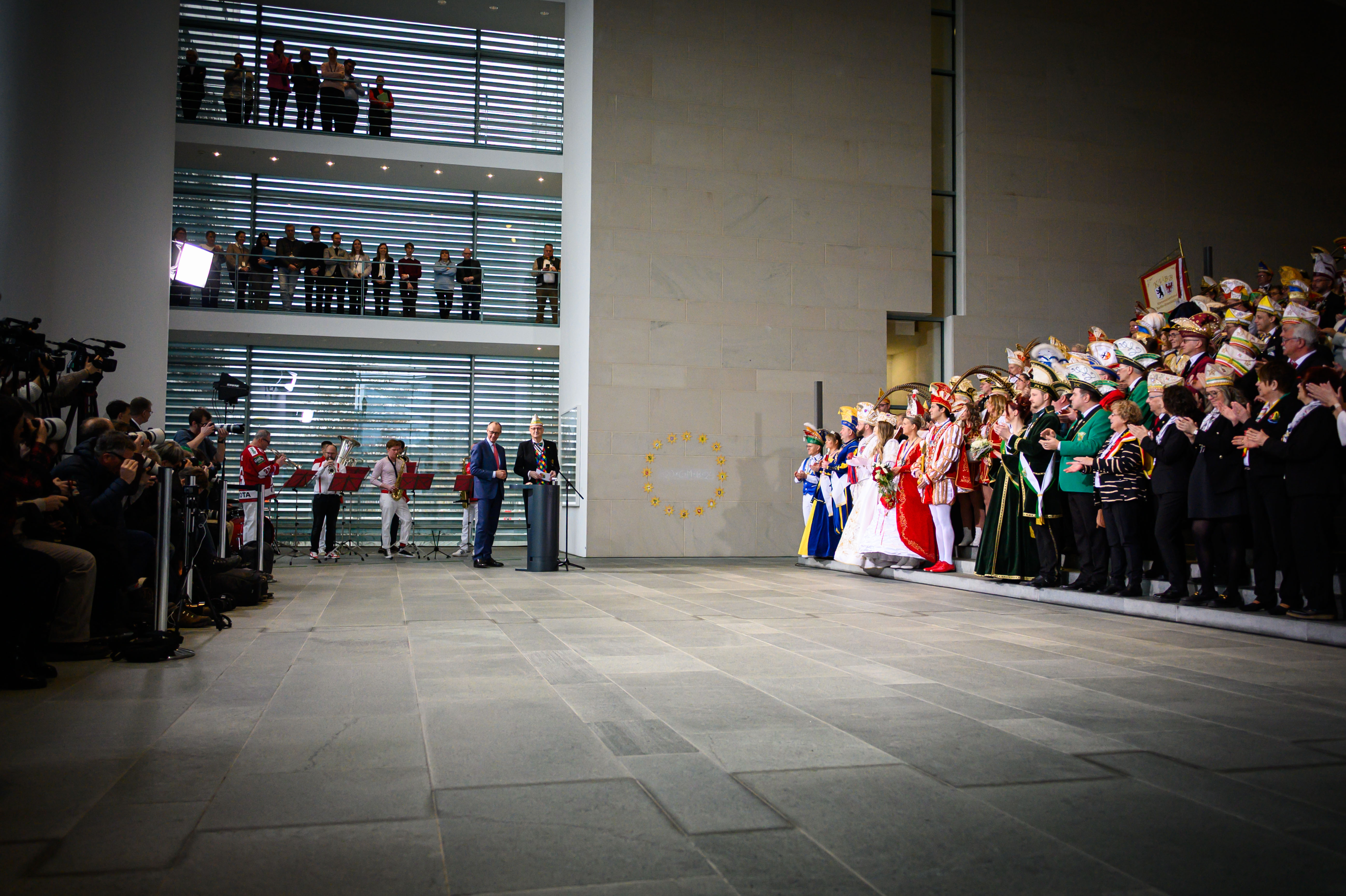 Berlin, Friedrich Merz lädt zum Karnevalsempfang